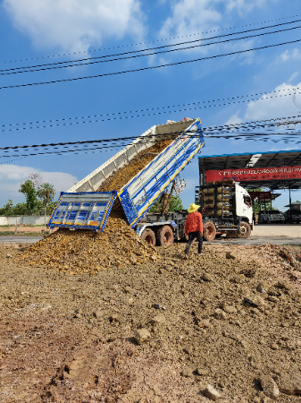 ขายดิน ขายหิน ทราย หินคลุก ลูกรัง เศษอิฐหักเศษปูน รับถมที่ทั่วไป