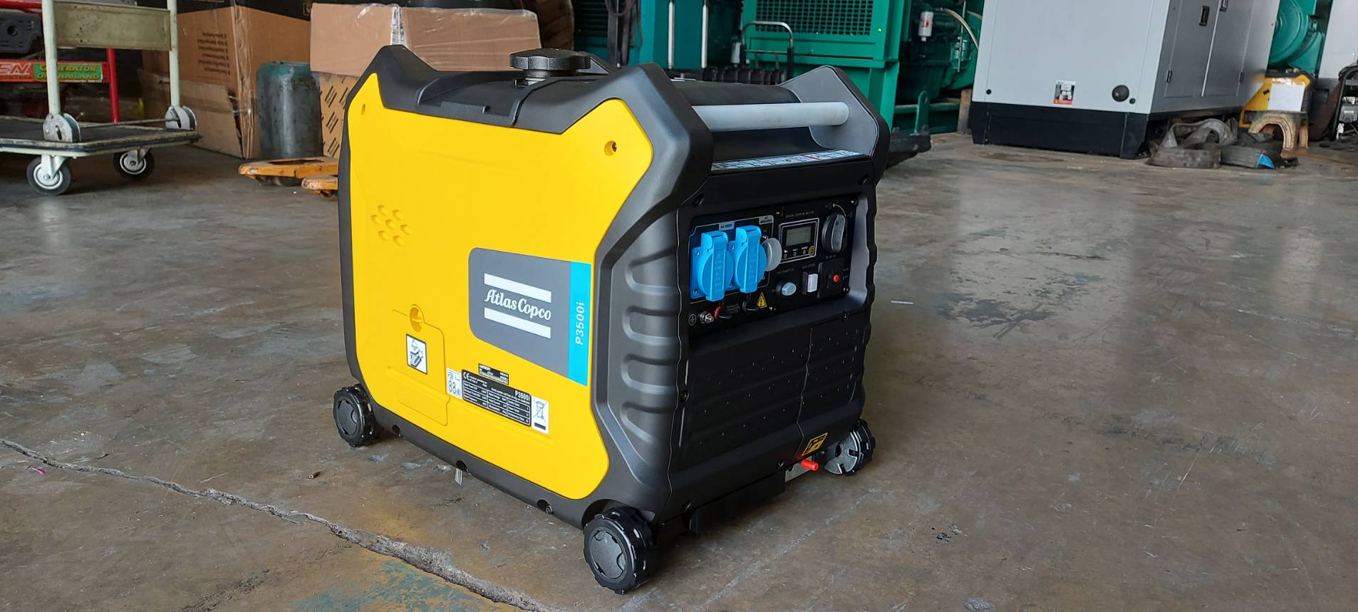 เครื่องปั่นไฟ 3.3kw Atlas Copco สวีเดน เครื่องอินเวอสเตอร์ รถบ้าน รถแค้มปิ้ง อีเว้น รถดารา รถแต่งตัว รับใช้ดีประกัน 1ปี สินค้าพร้อมส่ง เครื่องปั่นไฟ 3.3kw Atlas Copco สวีเดน เครื่องอินเวอสเตอร์ รถบ้าน รถแค้มปิ้ง อีเว้น รถดารา รถแต่งตัว รับใช้ดีประกัน 1ปี สินค้าพร้อมส่ง