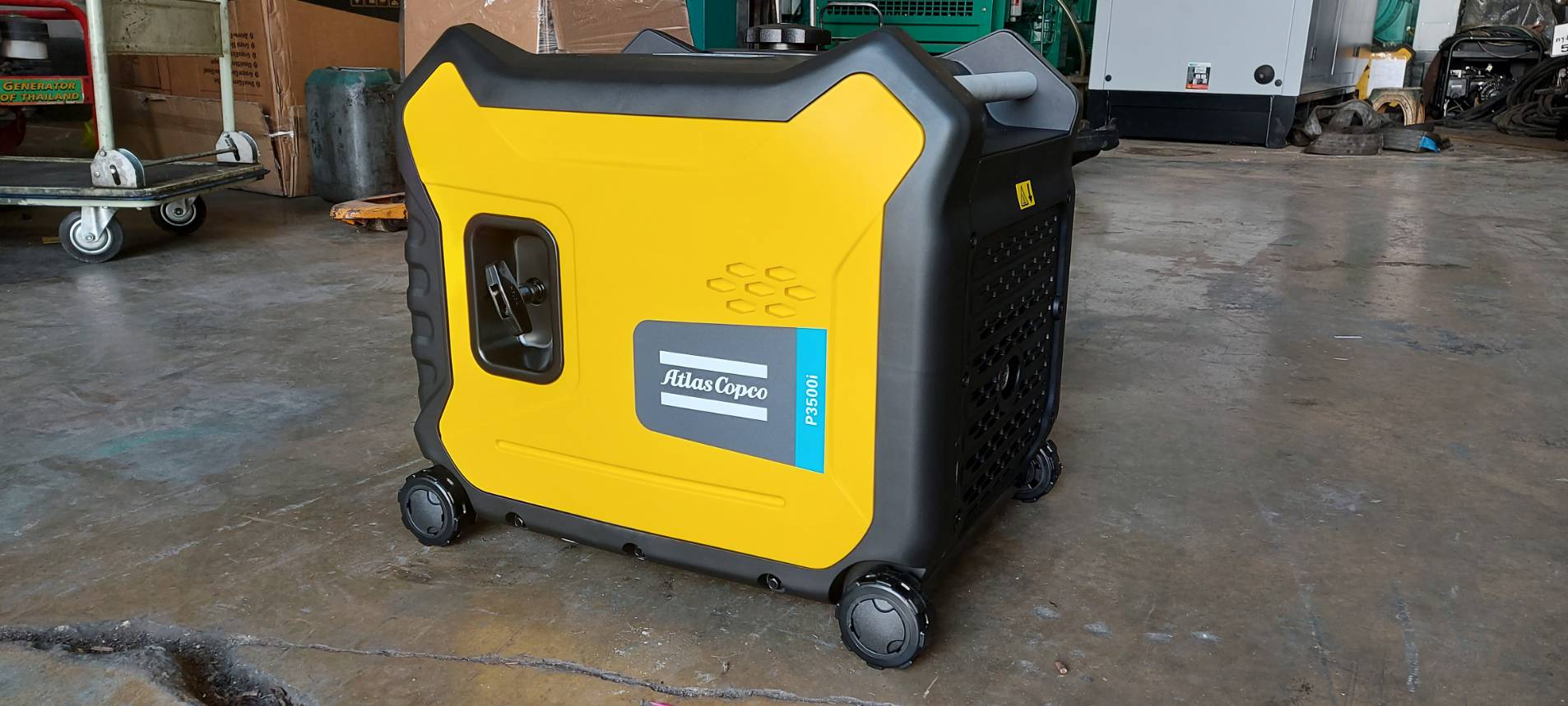 P3500i เครื่องปั่นไฟ:Atlas Copco 3.3kw ผลิตภัณฑ์จากสวีเดน เครื่องอินเวอสเตอร์ รถบ้าน รถแค้มปิ้ง อีเว P3500i เครื่องปั่นไฟ:Atlas Copco 3.3kw ผลิตภัณฑ์จากสวีเดน เครื่องอินเวอสเตอร์ รถบ้าน รถแค้มปิ้ง อีเว