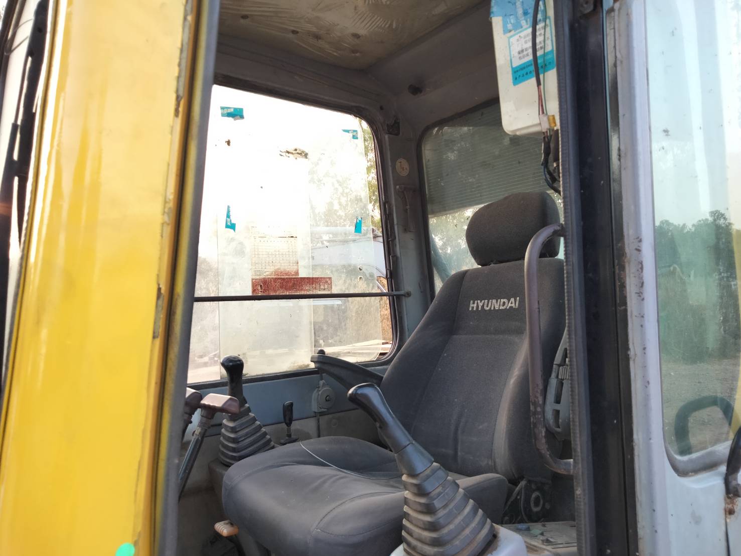 รถแบคโฮ HYUNDAI R55-7 รถเก่านอกนำเข้า มีวีดีโอให้ชม
