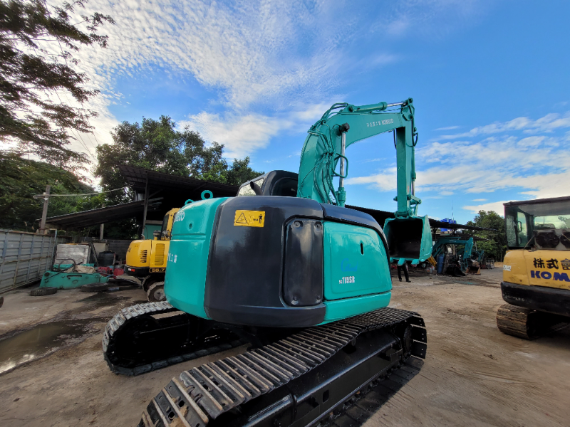 รถแบคโฮ KOBELCO SK115SR รถนอกนำเข้า มีวีดีโอให้ชม 