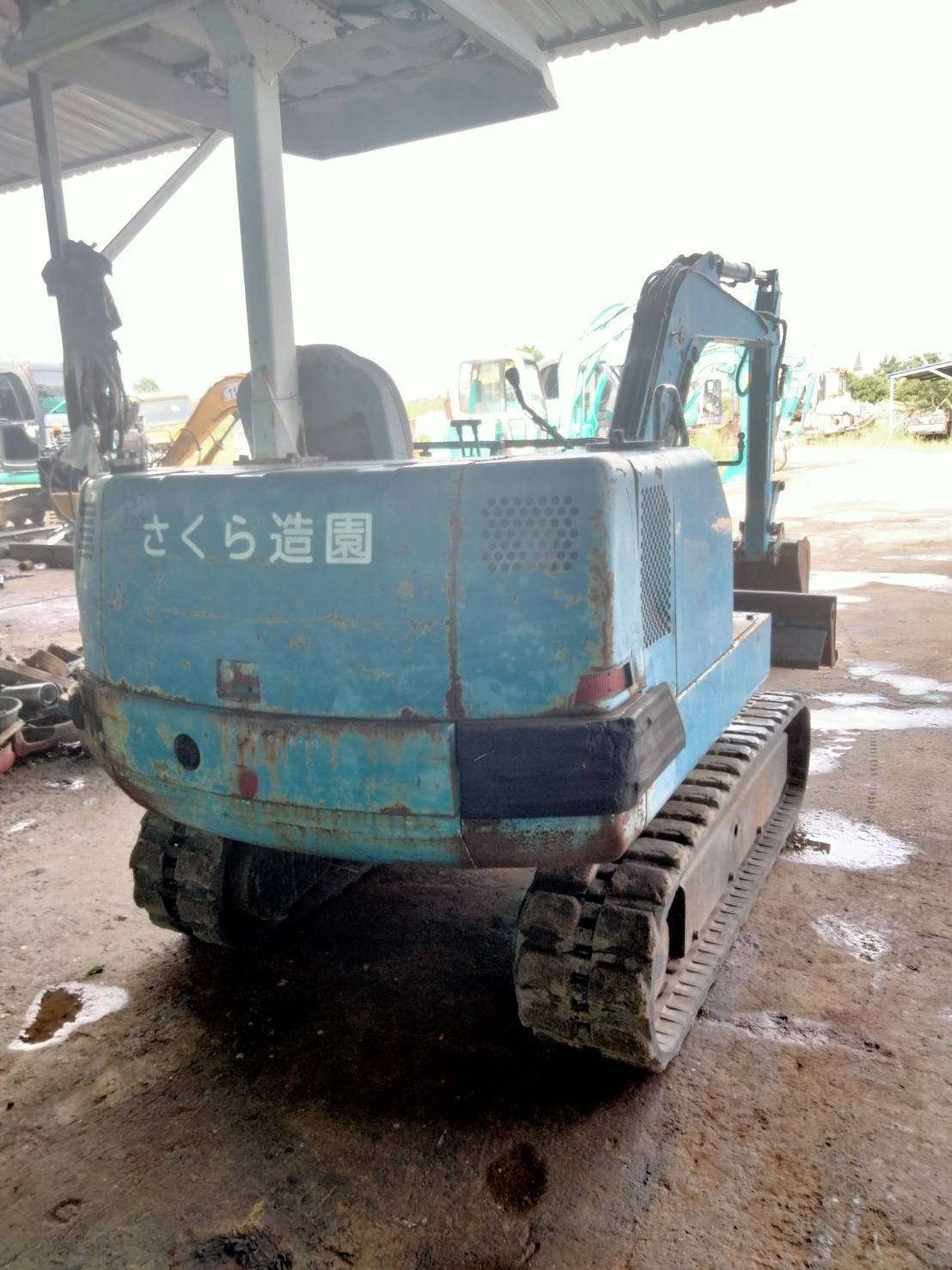 รถแบคโฮ KOBELCO SK024 รถเก่านอกนำเข้า ไฟฟ้าครบ มีเต่า-กระต่าย มีไลน์หัวกระแทก