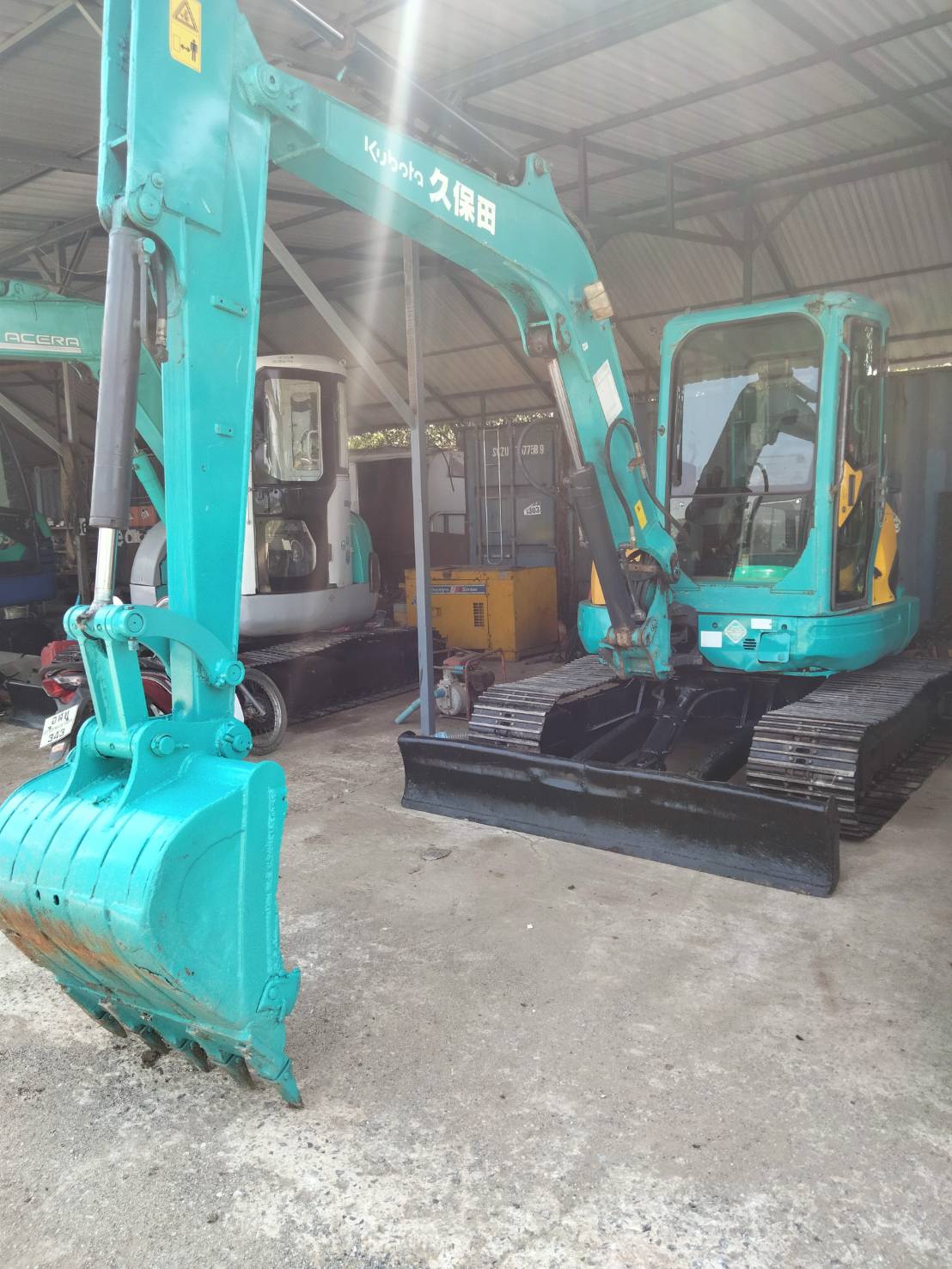 รถแบคโฮ KUBOTA KX161 รถเก่านอกนำเข้า มีเอกสารใบอินวอยซ์