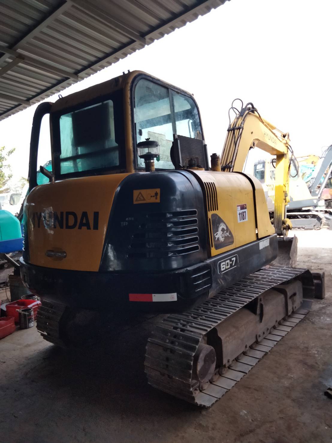 รถแบคโฮ HYUNDAI R60-7 รถเก่านอกนำเข้า มีวีดีโอให้ชม รถแบคโฮ HYUNDAI R60-7 รถเก่านอกนำเข้า มีวีดีโอให้ชม