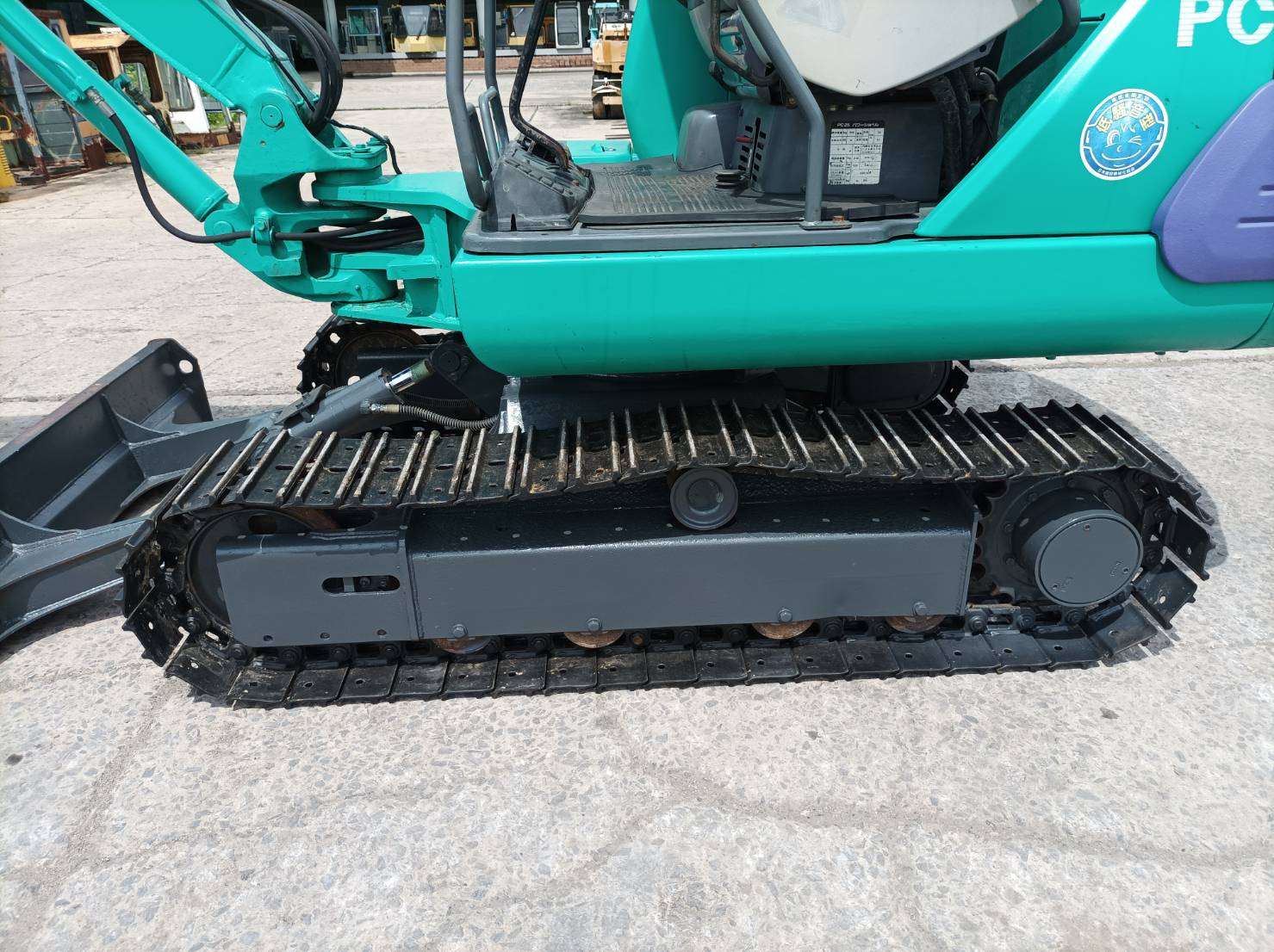 รถแบคโฮ KOMATSU PC25-7 รถนอกนำเข้า พร้อมใช้งาน
