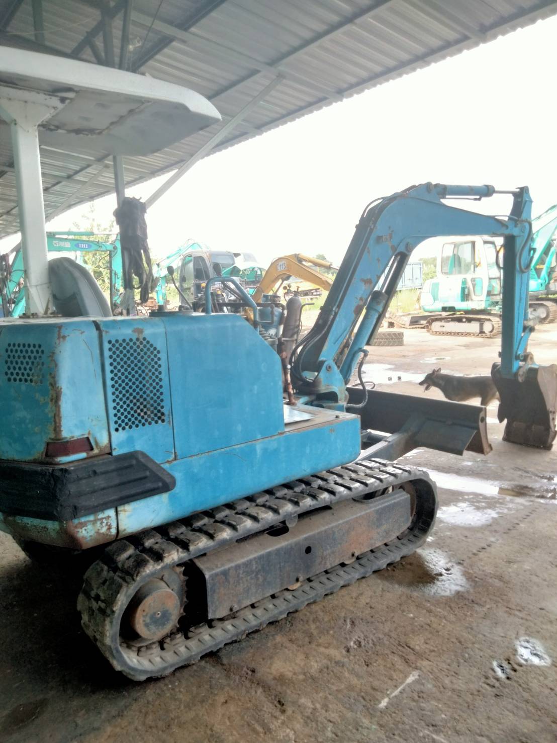 รถแบคโฮ KOBELCO SK024 รถเก่านอกนำเข้า ไฟฟ้าครบ มีเต่า-กระต่าย มีไลน์หัวกระแทก