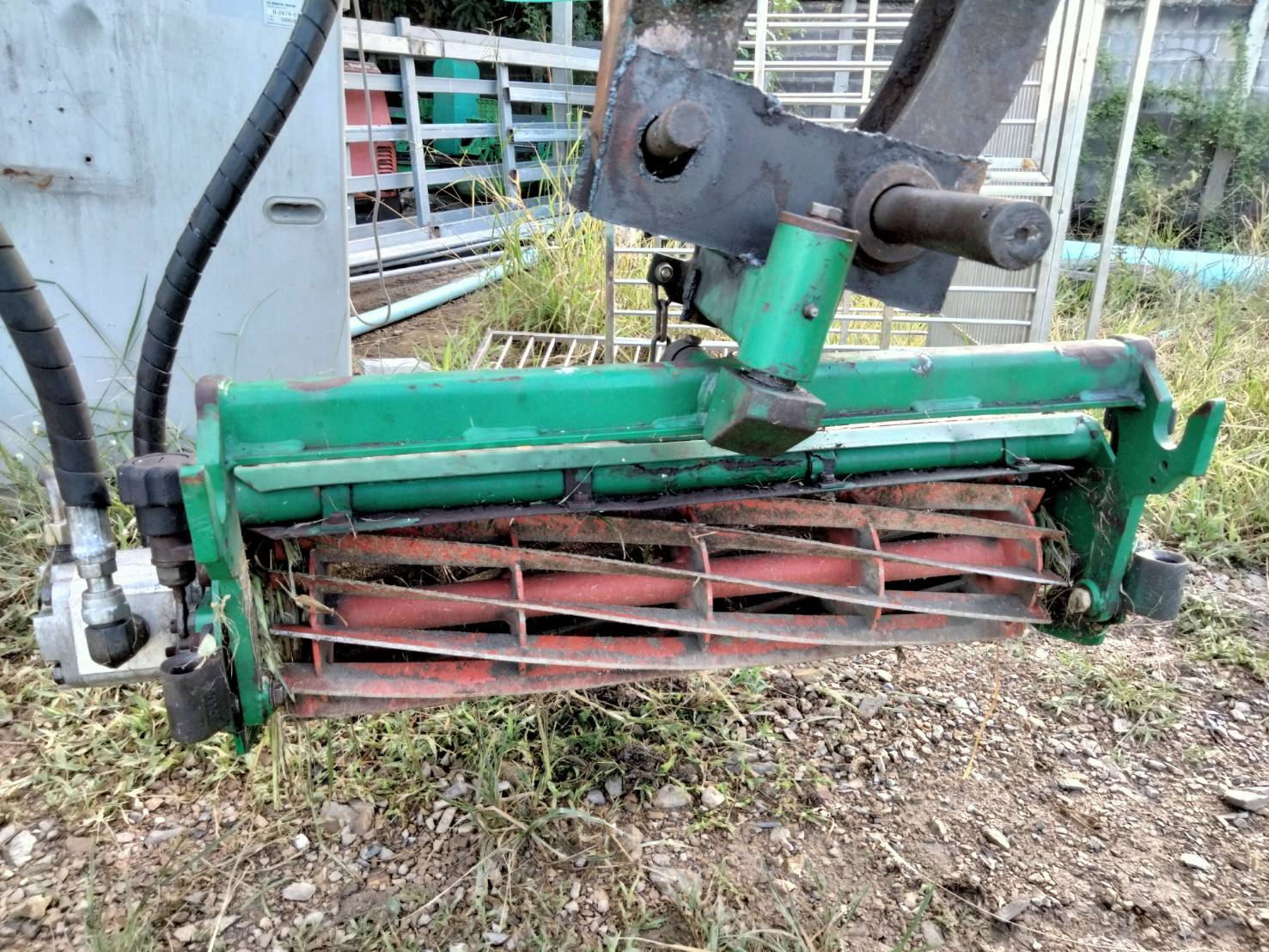 หัวตัดหญ้า ใสรถแบคโฮ ใส่ PC20, PC30 นำเข้าจากนอก