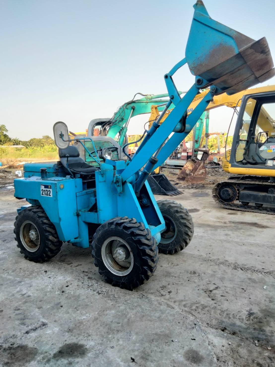 รถตักล้อยาง MITSUI HL703 รถเก่านอกนำเข้า มีวีดีโอการทำงานให้ชม