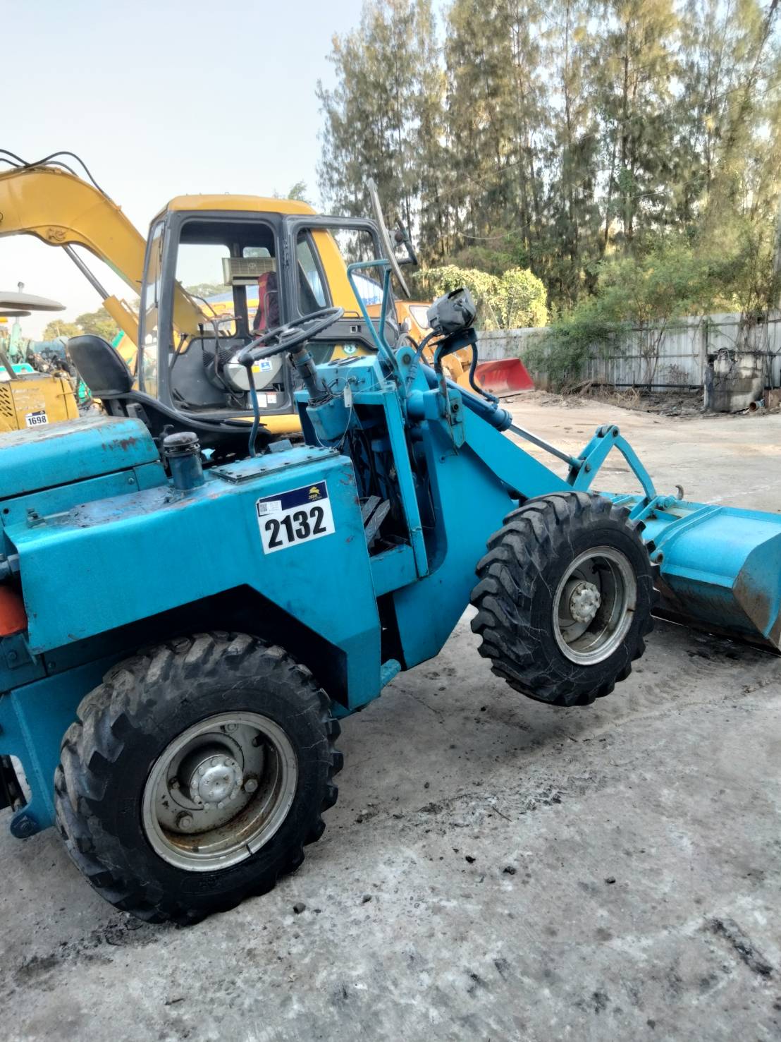 รถตักล้อยาง MITSUI HL703 รถเก่านอกนำเข้า มีวีดีโอการทำงานให้ชม