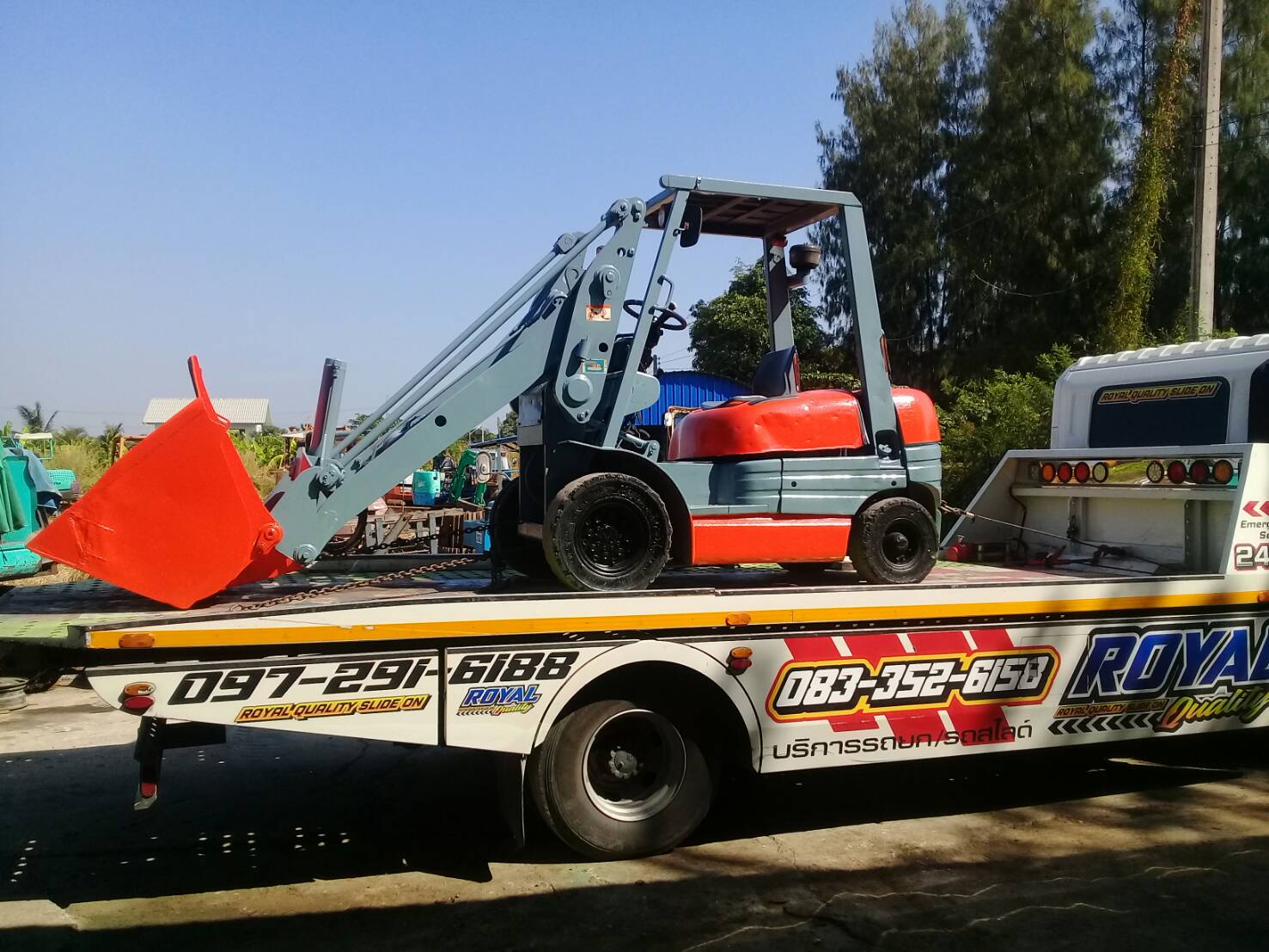 รถตัก TOYOTA 4SD10 รถเก่านอกนำเข้า มี VDO การทำงานให้ชม