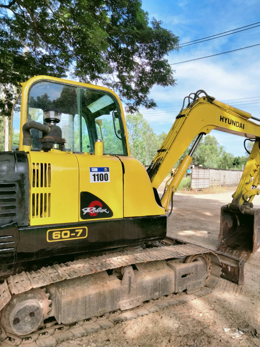 รถแบคโฮ HYUNDAI R60-7 รถนอกนำเข้า มีเอกสารใบอินวอยซ์ รถแบคโฮ HYUNDAI R60-7 รถนอกนำเข้า มีเอกสารใบอินวอยซ์