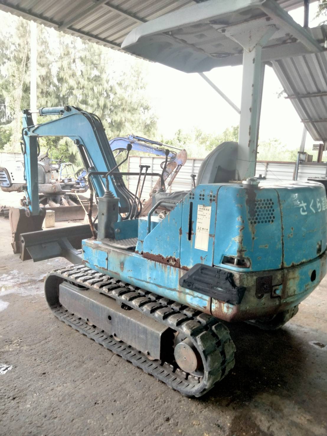 รถแบคโฮ KOBELCO SK024 รถเก่านอกนำเข้า ไฟฟ้าครบ มีเต่า-กระต่าย มีไลน์หัวกระแทก