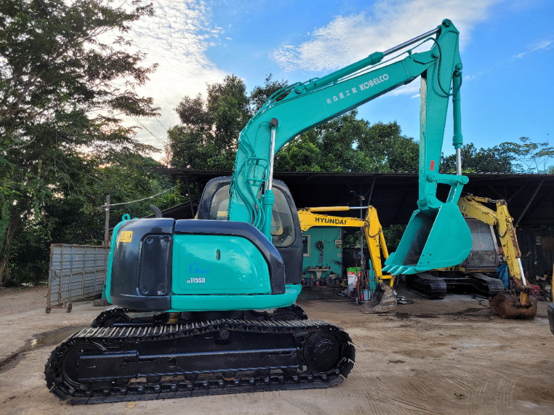 รถแบคโฮ KOBELCO SK115SR รถนอกนำเข้า มีวีดีโอให้ชม 