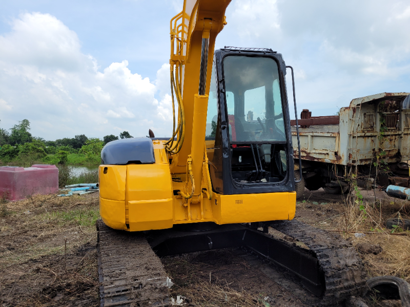 รถแบคโฮ KOMATSU PC78US รถนอกนำเข้า มีวีดีโอการทำงานให้ชม