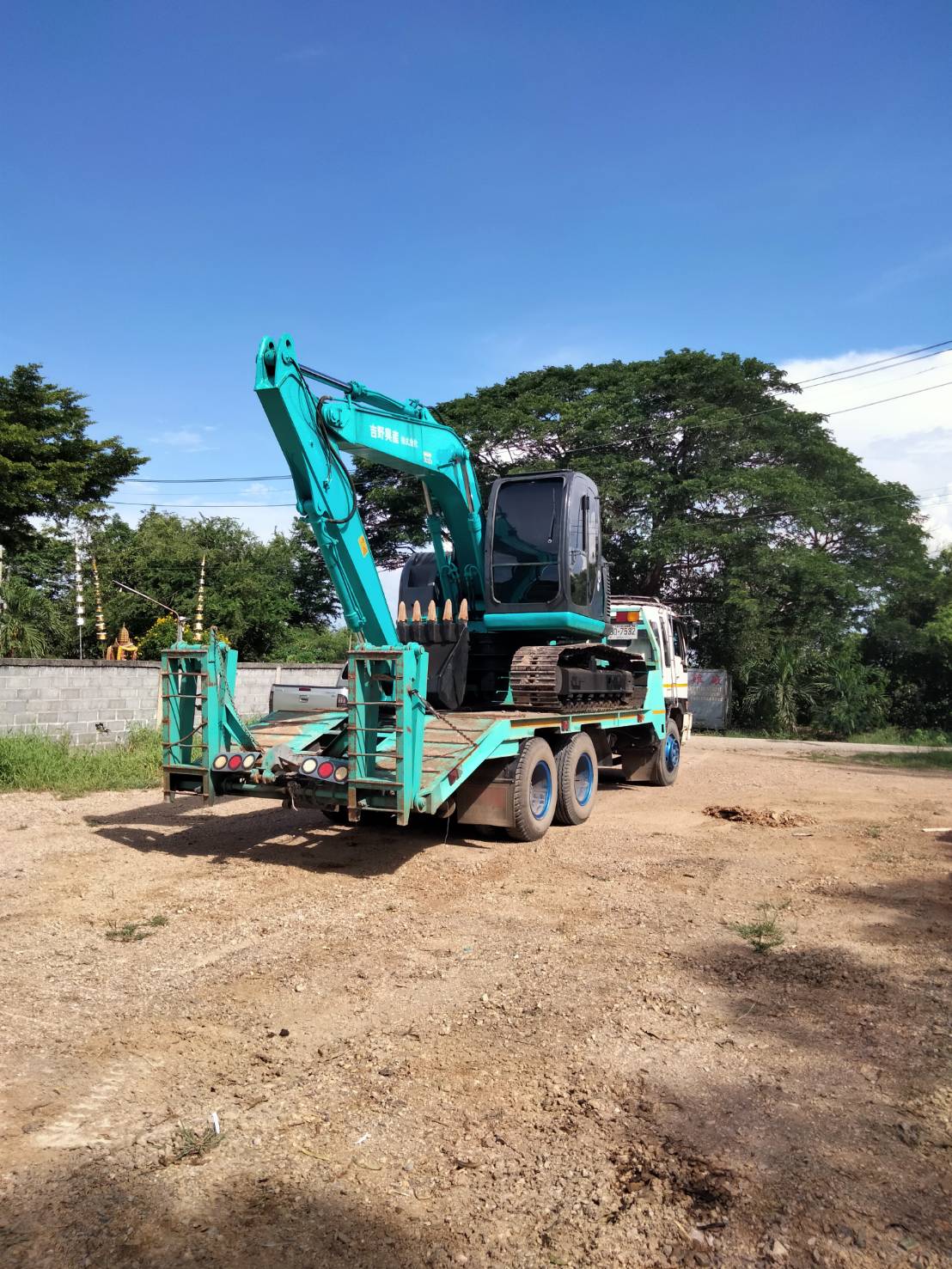 รถแบคโฮ KOBELCO SK115SR รถนอกนำเข้า มีวีดีโอการทำงานให้ชม