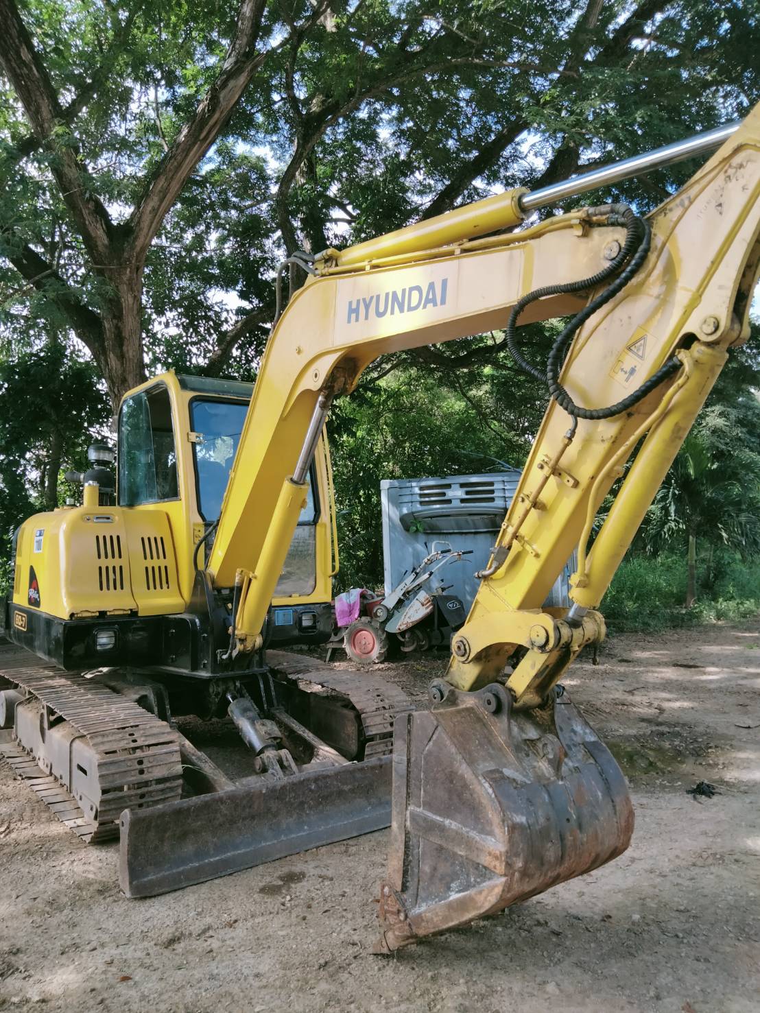 รถแบคโฮ HYUNDAI R60-7 รถนอกนำเข้า มีเอกสารใบอินวอยซ์ รถแบคโฮ HYUNDAI R60-7 รถนอกนำเข้า มีเอกสารใบอินวอยซ์