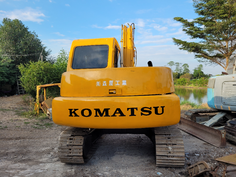 รถแบคโฮ KOMATSU PC60-7 รถเก่านอกนำเข้า มีวีดีโอให้ชม