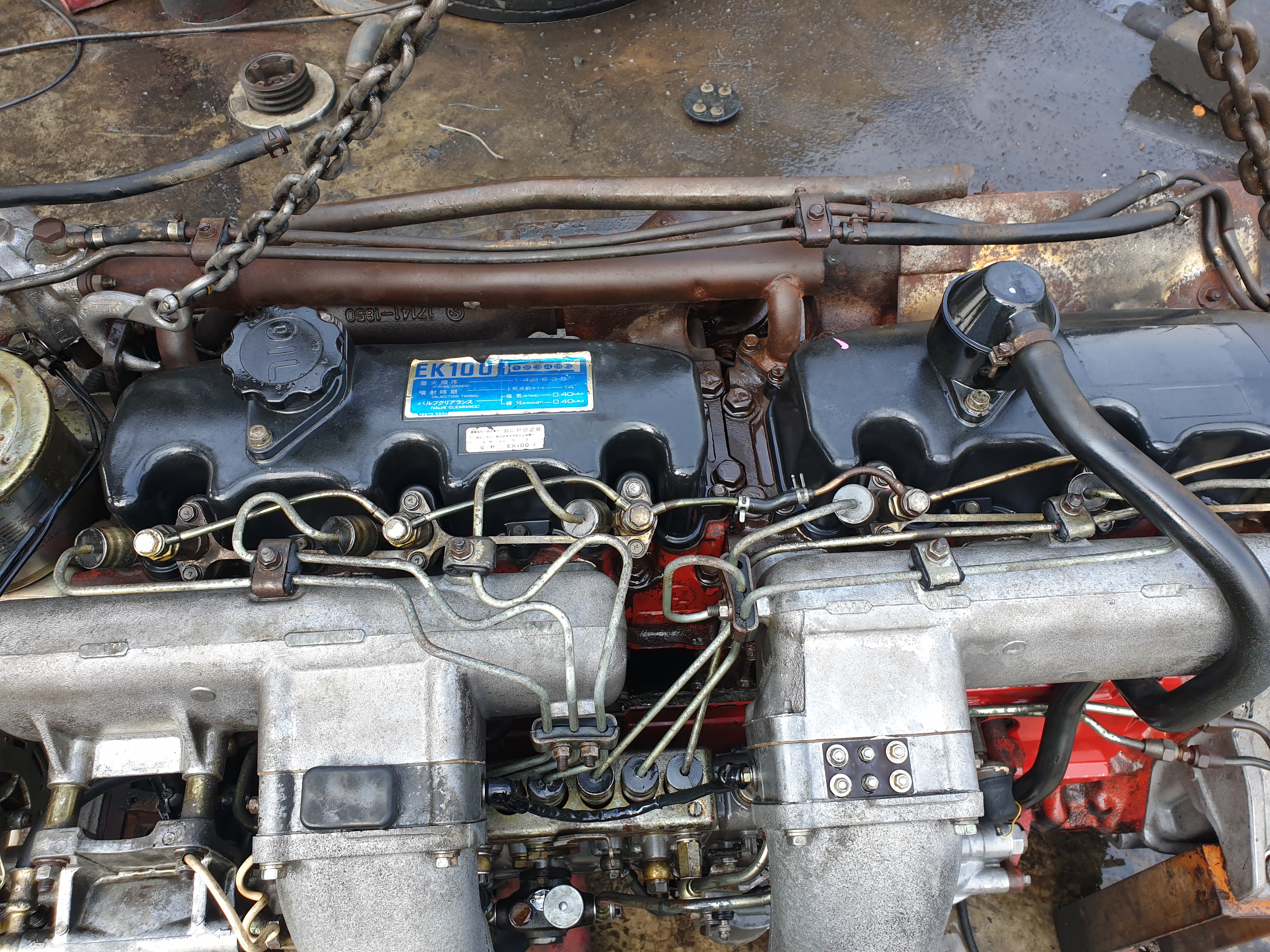 เครื่อง ek100  275  แรง