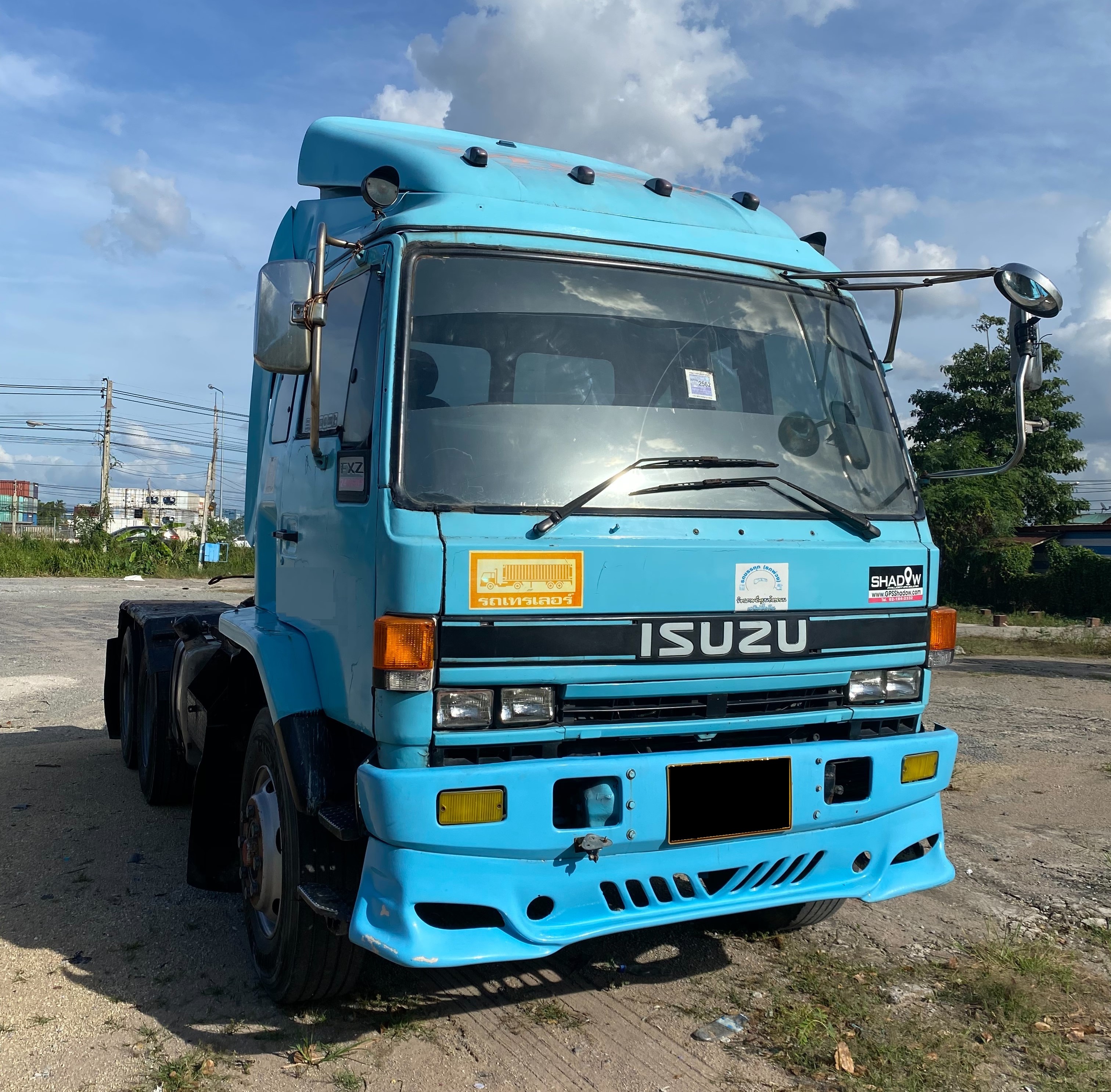 ขายด่วน 10ล้อหัวลาก ISUZU รุ่น FXZ23KF ดีเซล 6 สูบ 240 แรงม้า