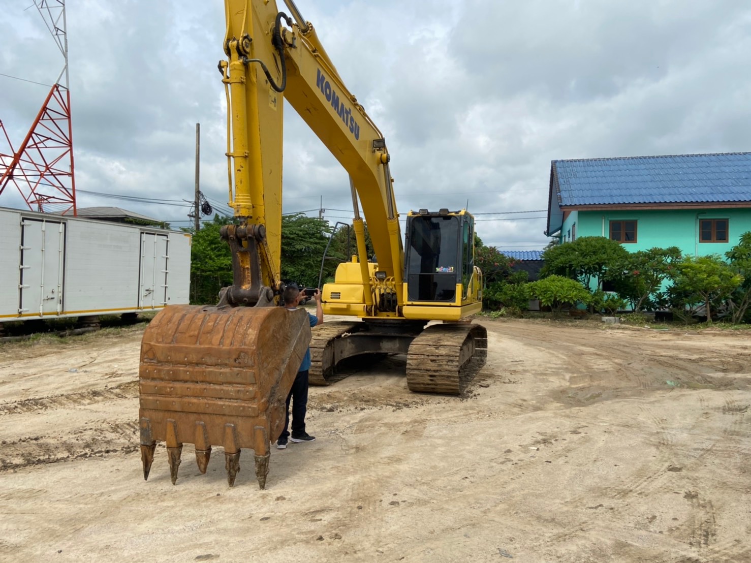 KOMATSU PC200 8MO ระบบไฟฟ้าครบ แน่นทุกจุด