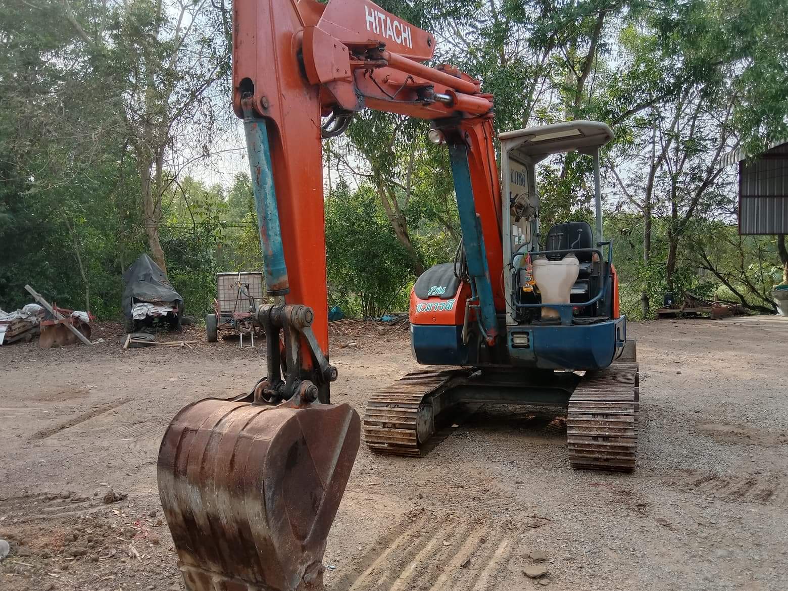 ขายรถแมคโคร HITACHI EX55UR