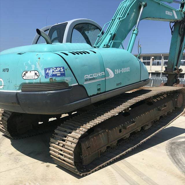 ขายรถขุดนำเข้าญี่ปุ่นKobelco SK200 markfivesuper สนใจติดต่อ 081-986-3811