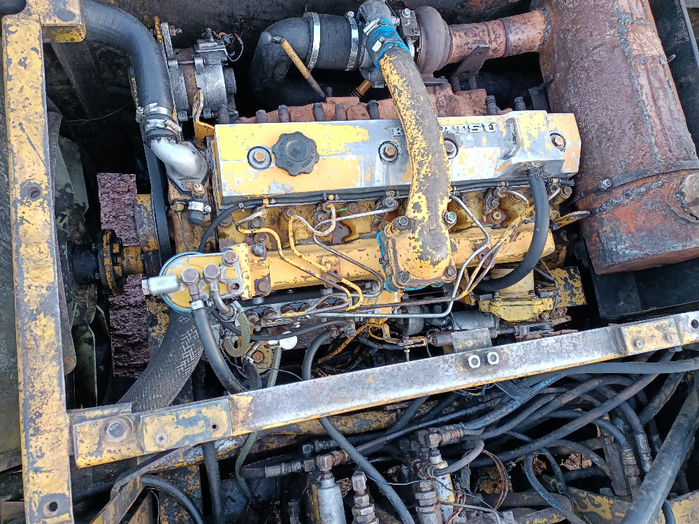 ขาย แบคโฮ komatsu 200-5 ไฟฟ้าเต็ม