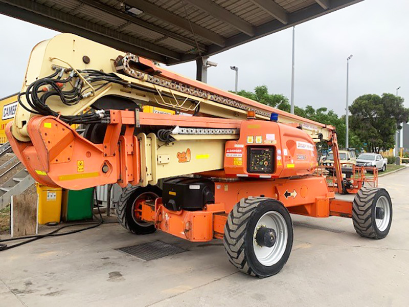 JLG 1250APJ ลิฟต์กระเช้า 40 เมตร นำเข้าตรงจากอเมริกา ราคาไม่แพง รถสวยมาก ๆ ครับ
