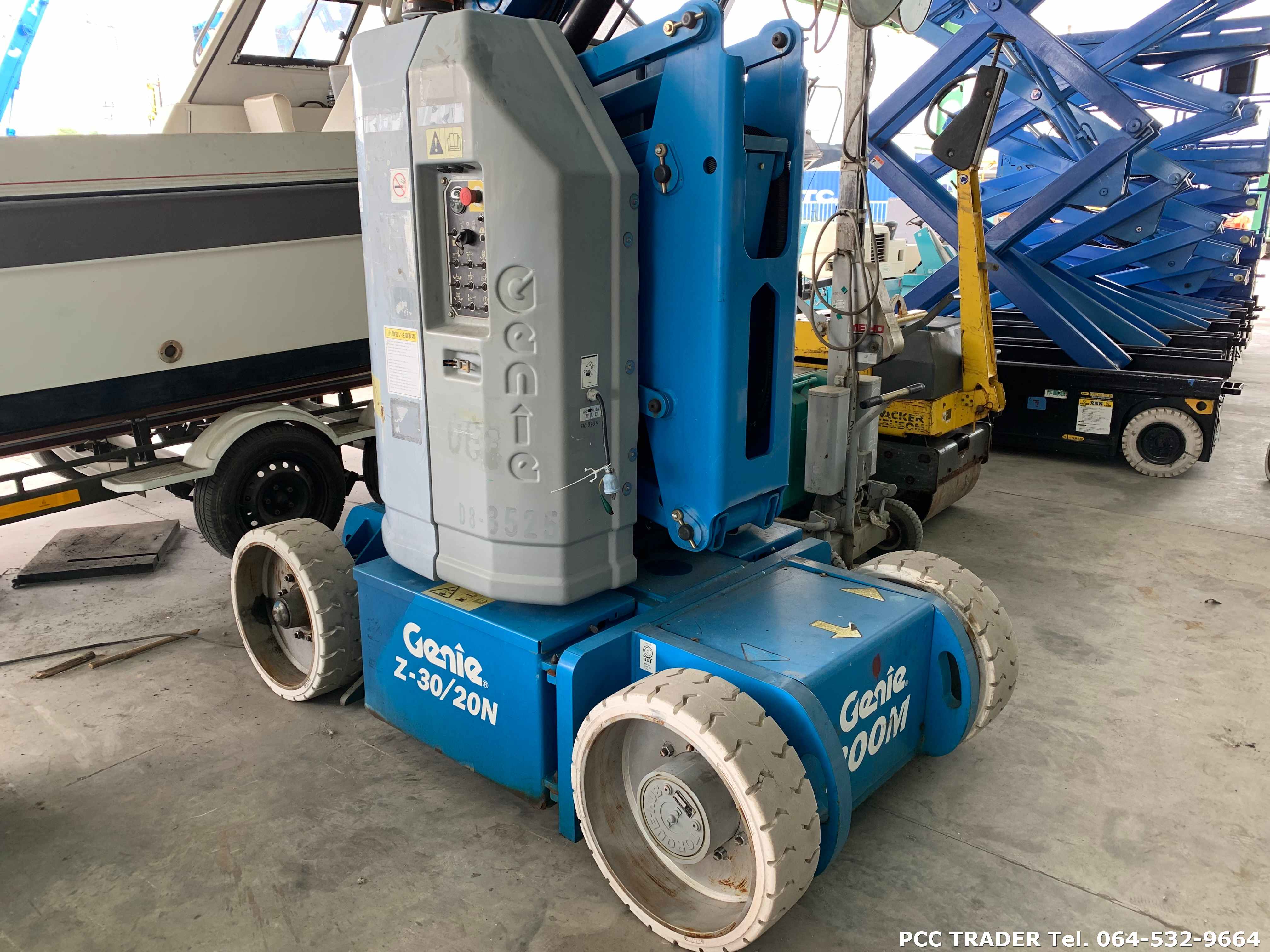 ลิฟต์กระเช้า 9.1 เมตร ยี่ห้อ GENIE รุ่น Z30/20N แบตเตอรี่ สภาพสวยมาก ไม่แพงครับ