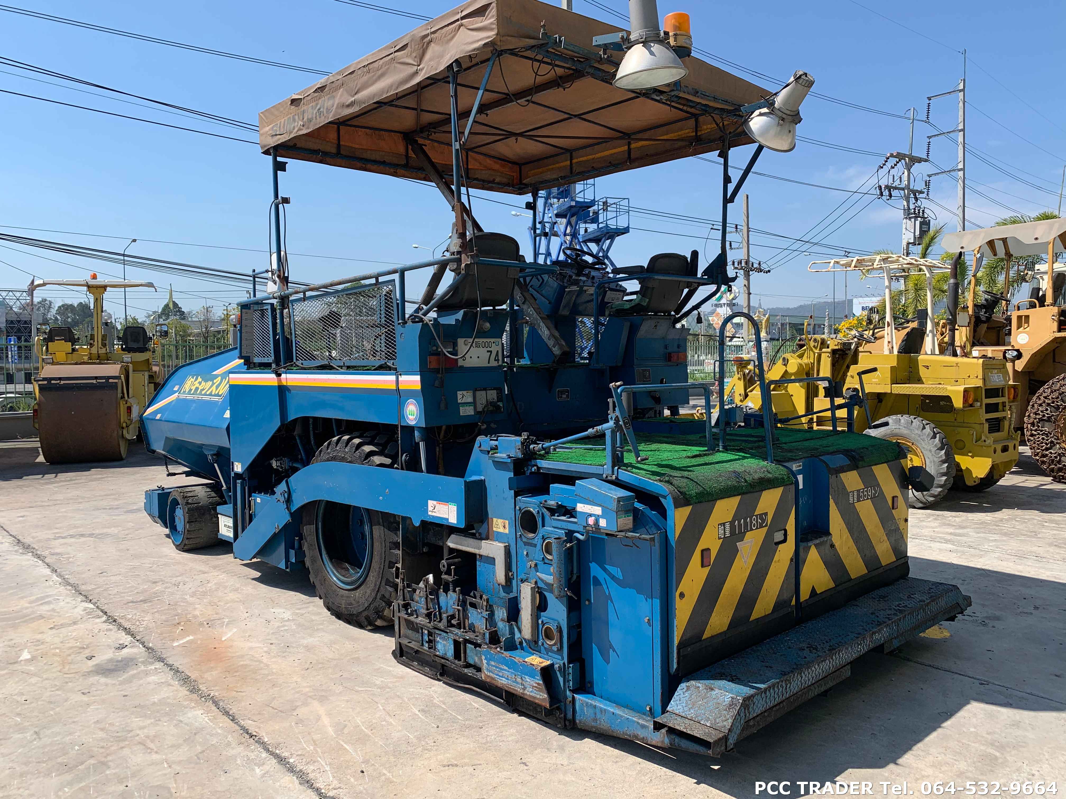 ขายครับ รถปูยาง SUMITOMO รุ่น HA60W-3 รถสภาพดีมาก ๆ ราคาไม่แพงครับ