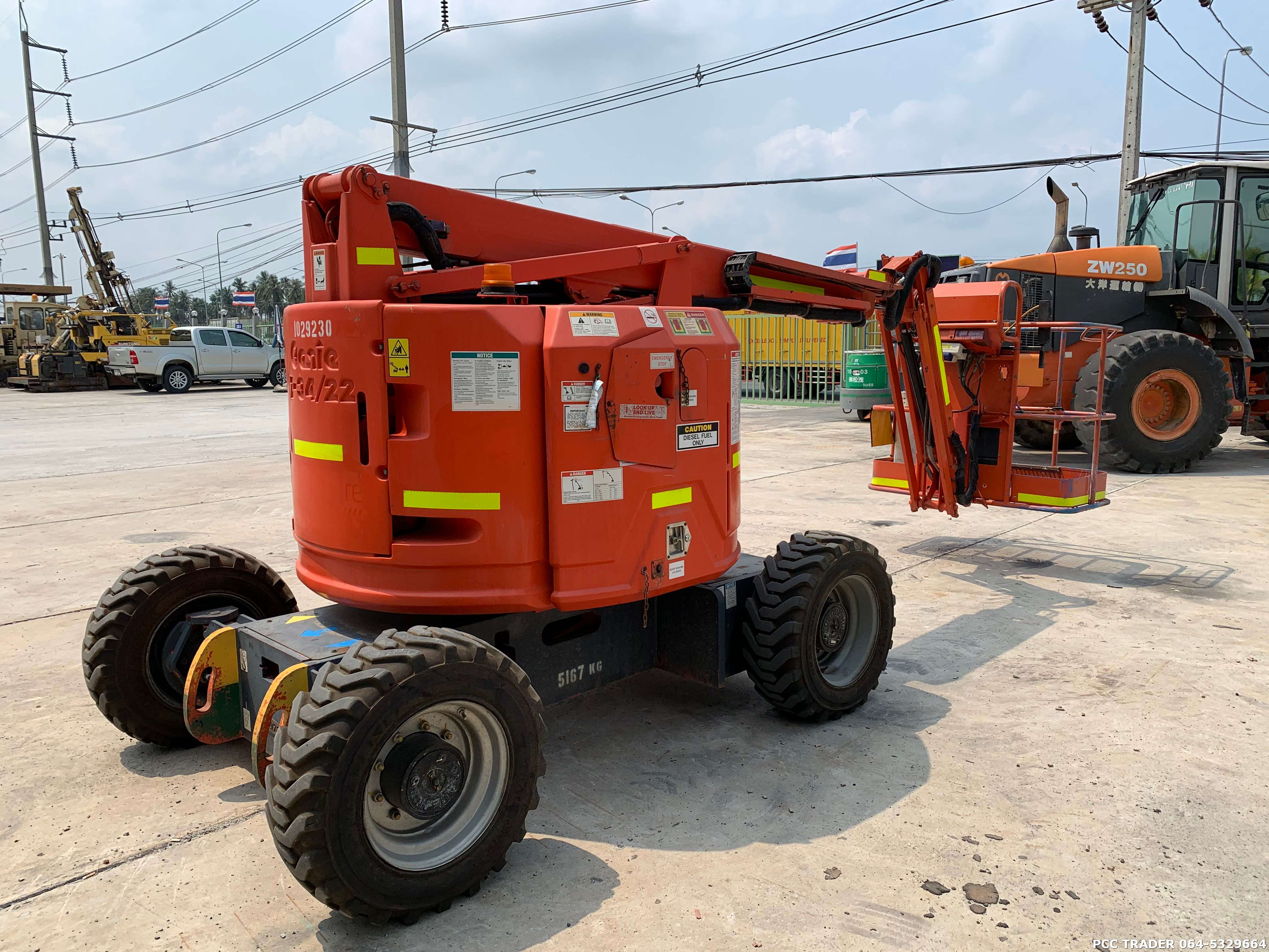 GENIE Z34/22 รถปี 2010 ลิฟต์กระเช้าสูง 10.4 เมตร เครื่องดีเซล สภาพดีมาก ๆ นำเข้าจากต่างประเทศครับ