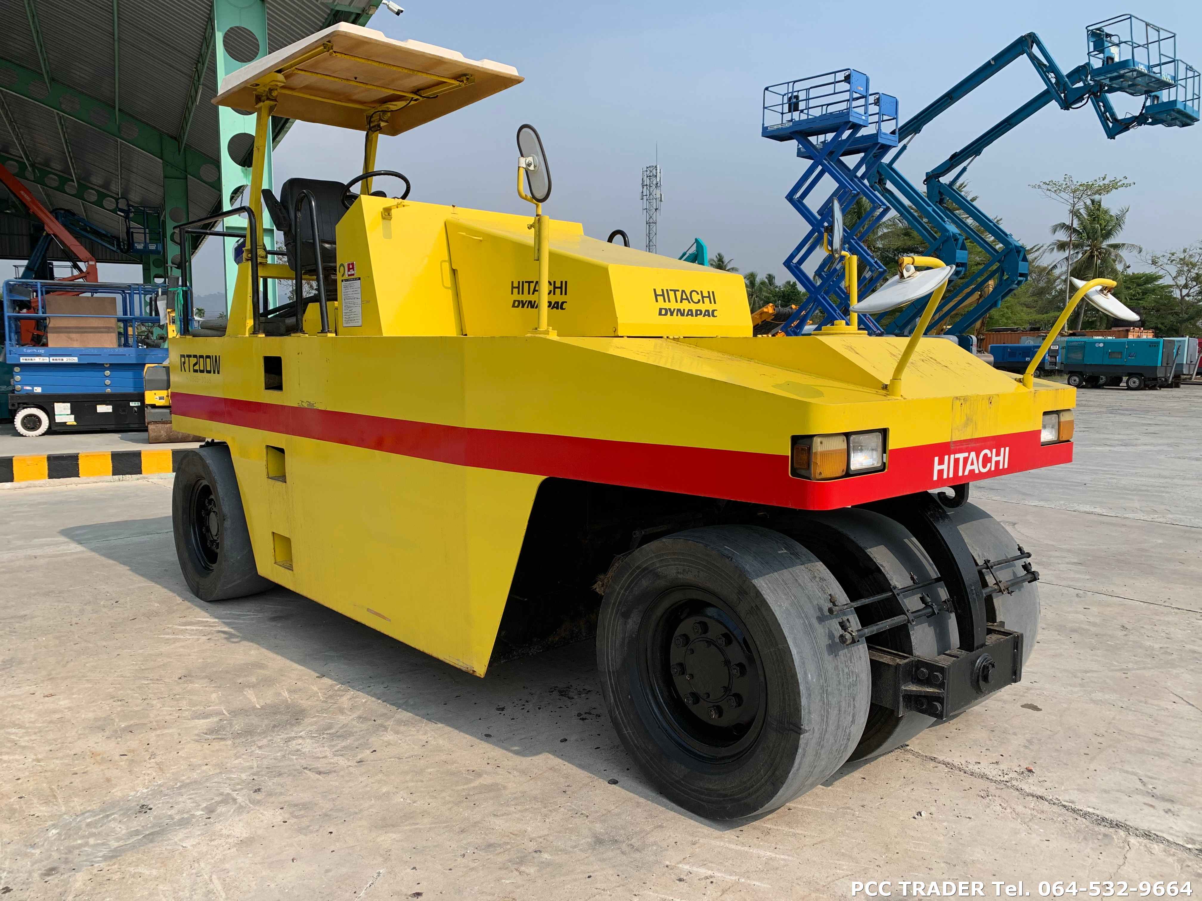 รถบด DYNAPAC รุ่น CP202W สภาพสวยมาก ยางสวยทุกเส้น ระบบน้ำสมบูรณ์