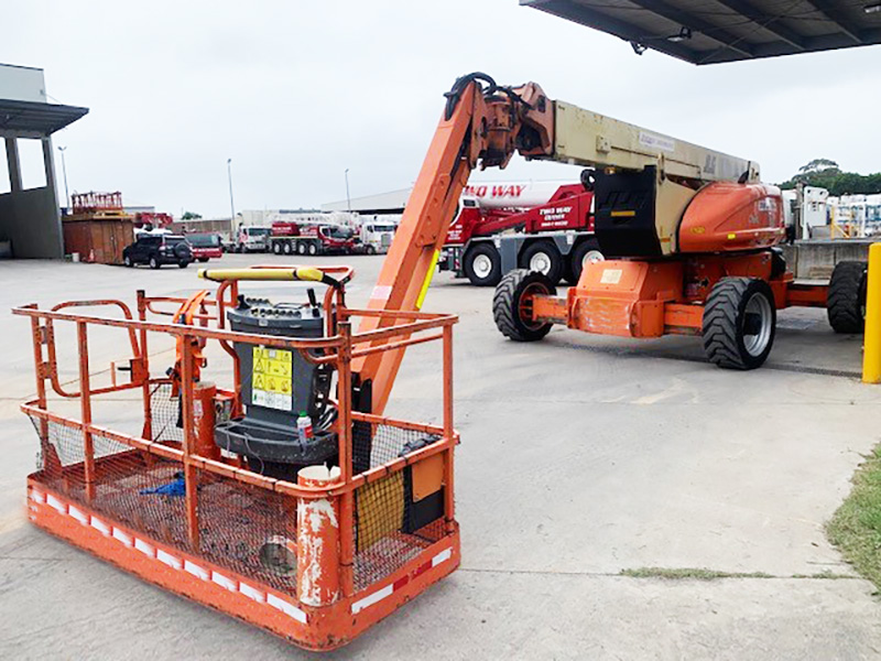 JLG 1250APJ ลิฟต์กระเช้า 40 เมตร นำเข้าตรงจากอเมริกา ราคาไม่แพง รถสวยมาก ๆ ครับ