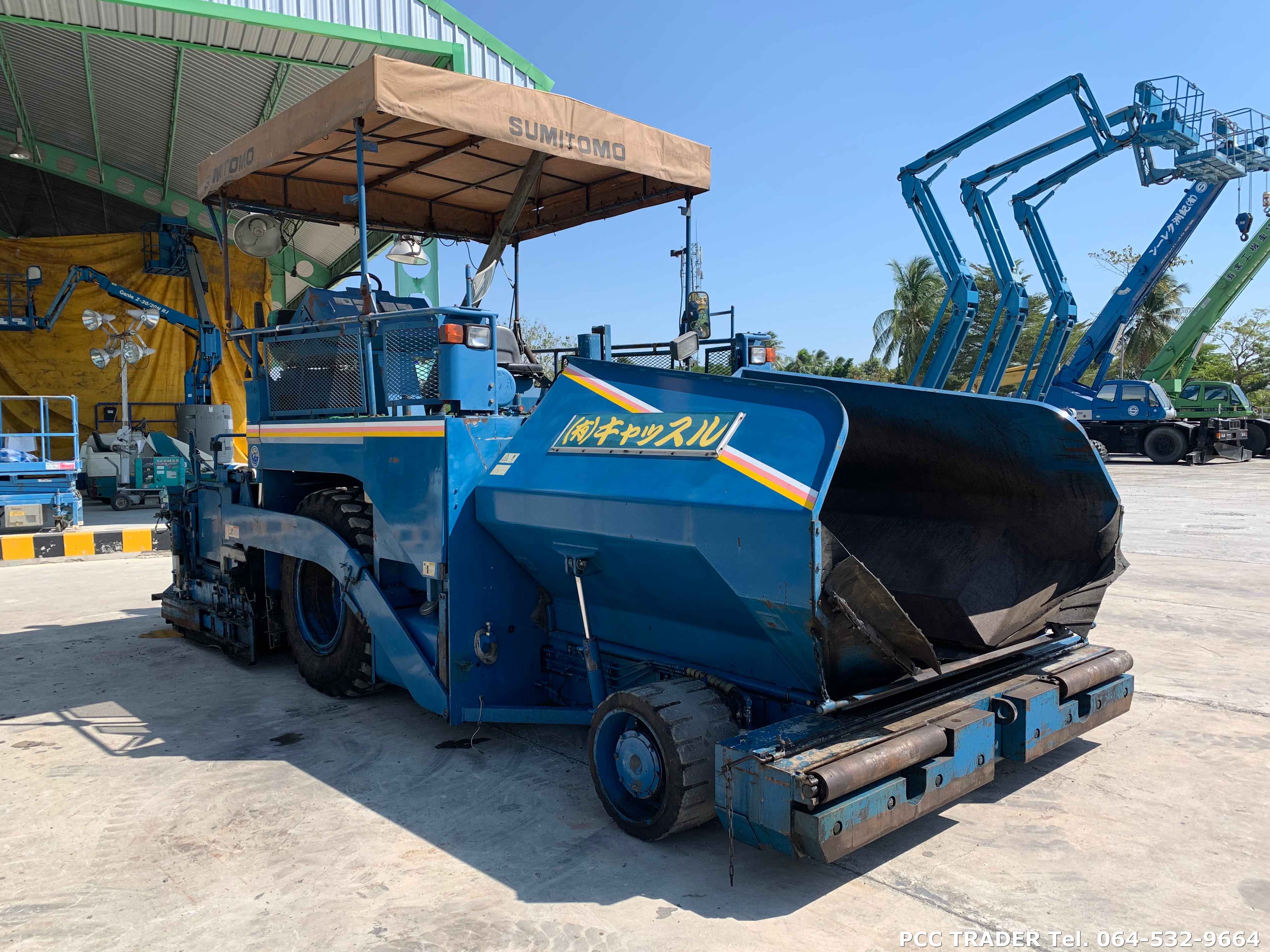 ขายครับ รถปูยาง SUMITOMO รุ่น HA60W-3 รถสภาพดีมาก ๆ ราคาไม่แพงครับ