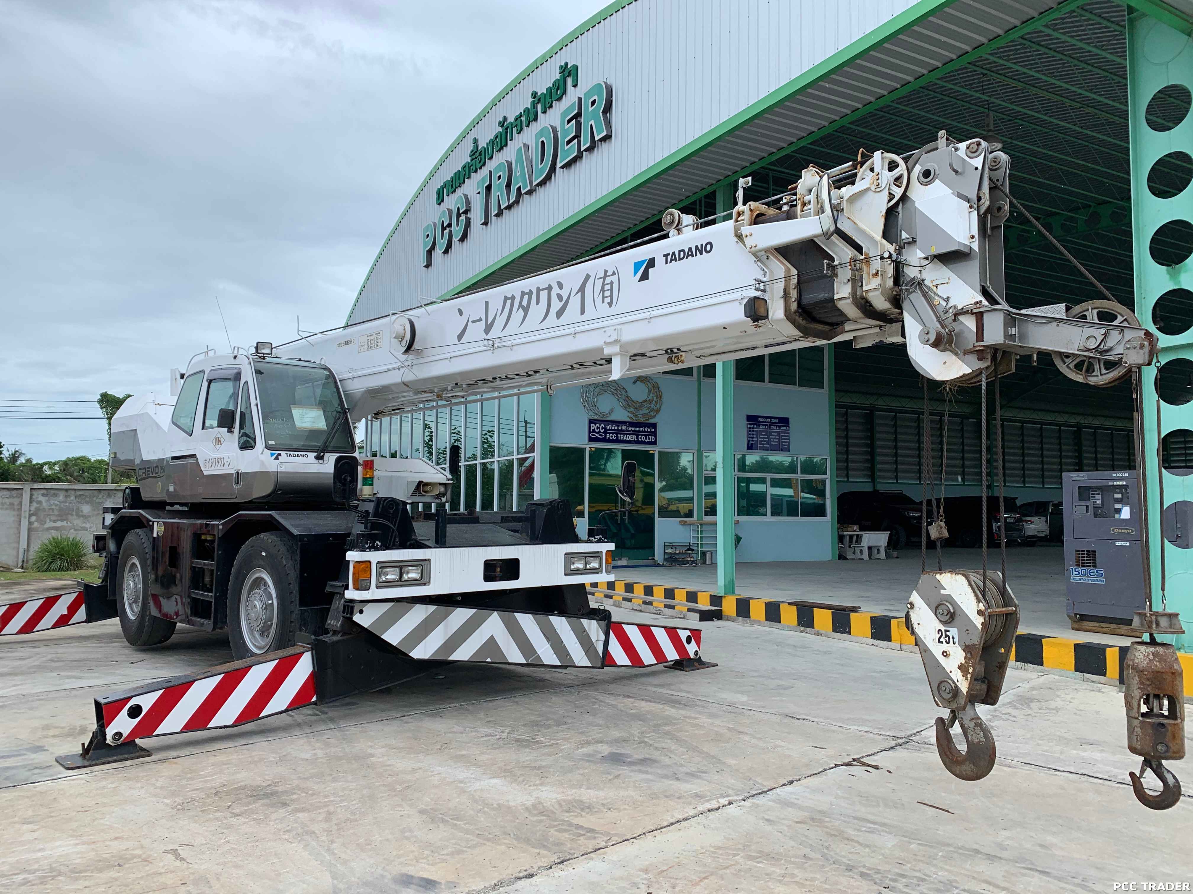 TADANO GR250N-1 YR2004 X Type รถนำเข้าตรงจากญี่ปุ่น Tel. 064-532-9664 ตุ๊บ PCC