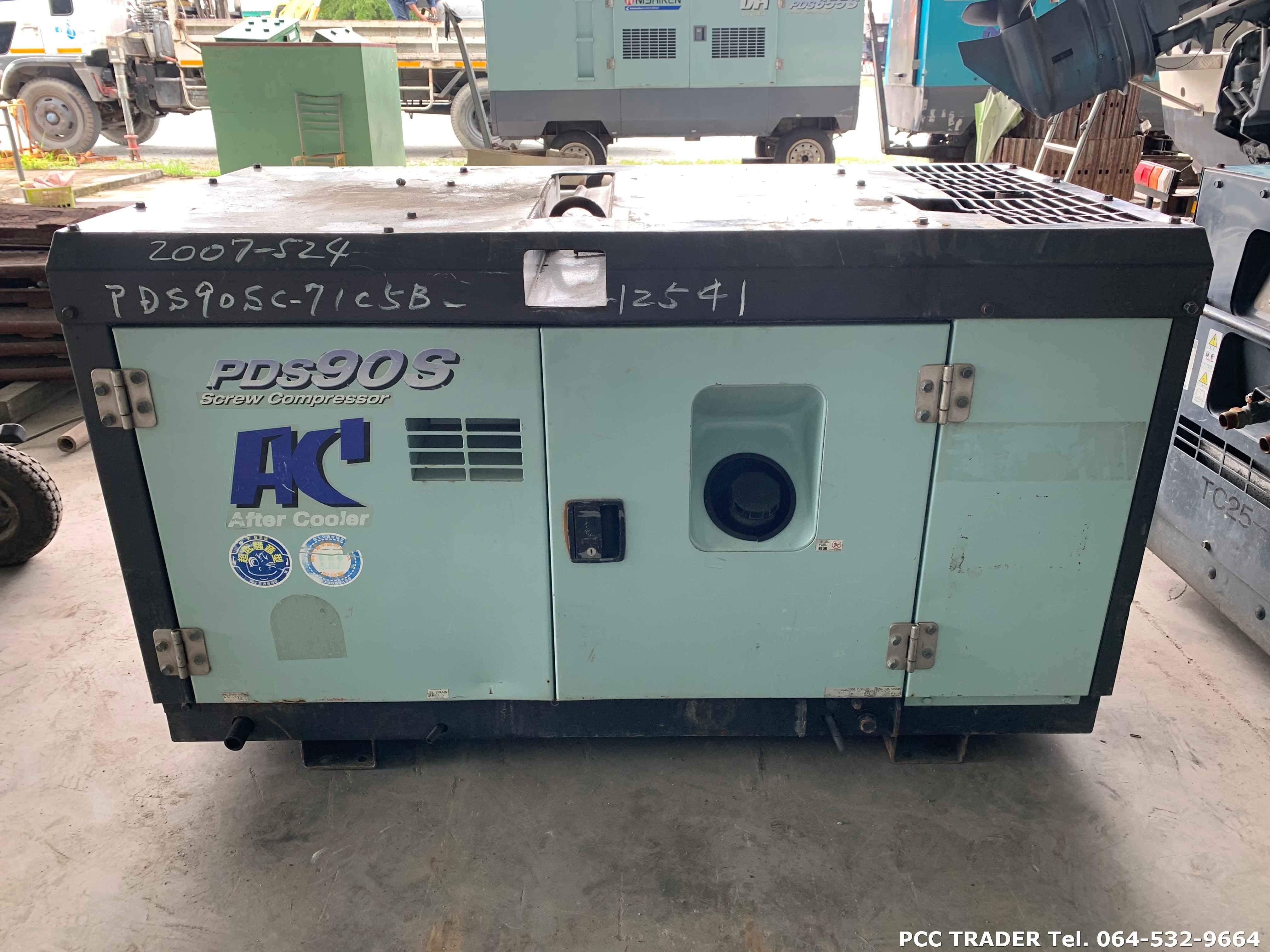 ตู้ลม AIRMAN รุ่น PDS90SC มีระบบ After Cooler สภาพสวย ๆ ครับ