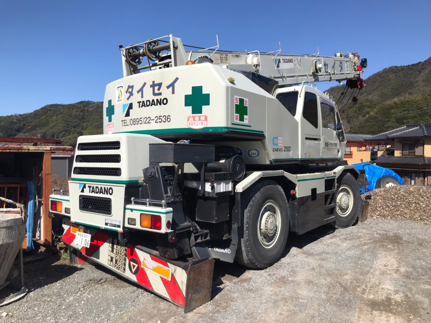 เครน 25 ตัน TADANO TR250M-6 ปี 1999 สภาพสวยมาก ๆ ครับ