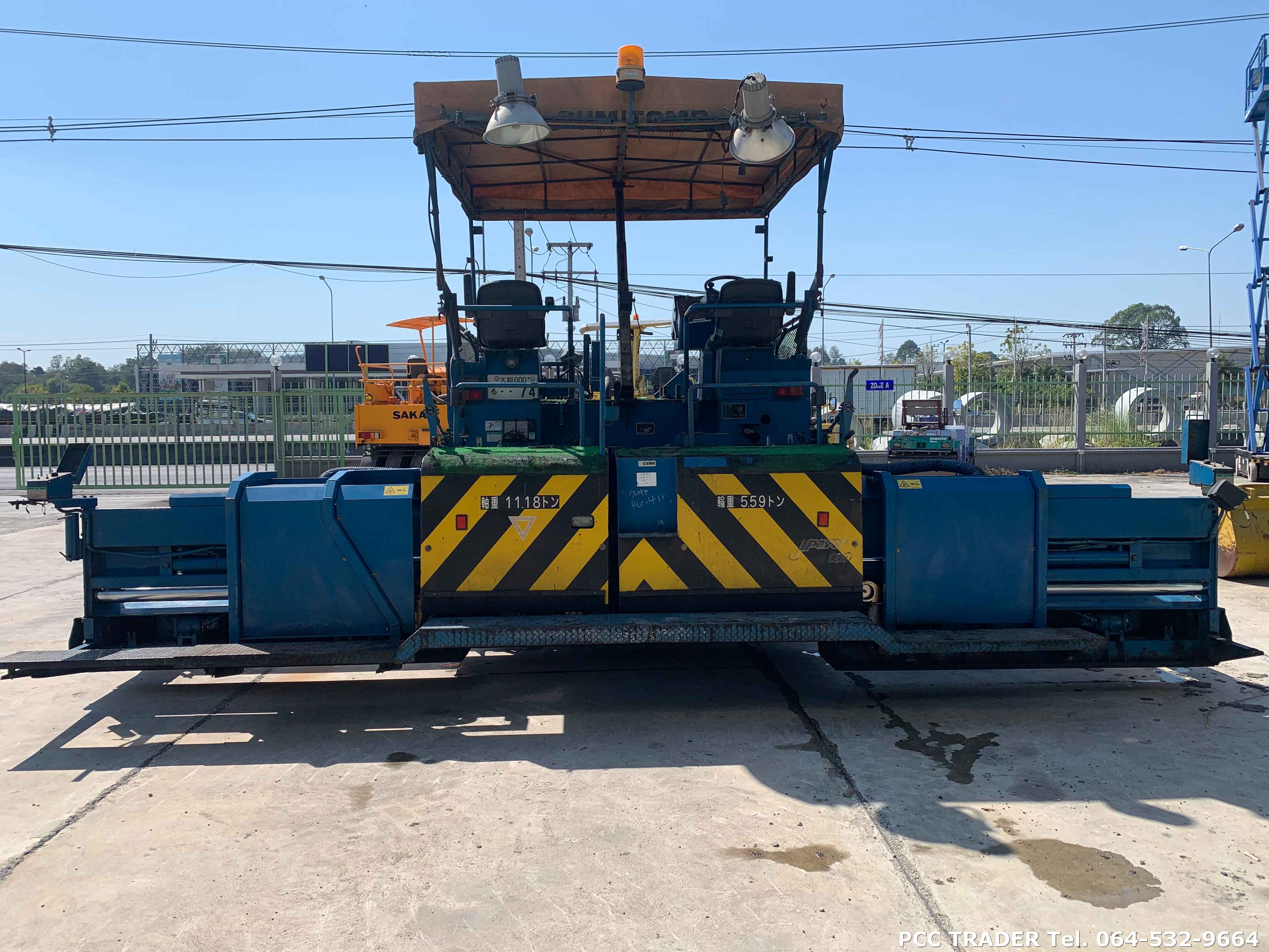 ขายครับ รถปูยาง SUMITOMO รุ่น HA60W-3 รถสภาพดีมาก ๆ ราคาไม่แพงครับ
