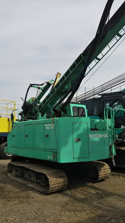 รถเจาะเสาเข็ม Nippon Sharyo DHJ12-2 สภาพสวยจากญี่ปุ่น