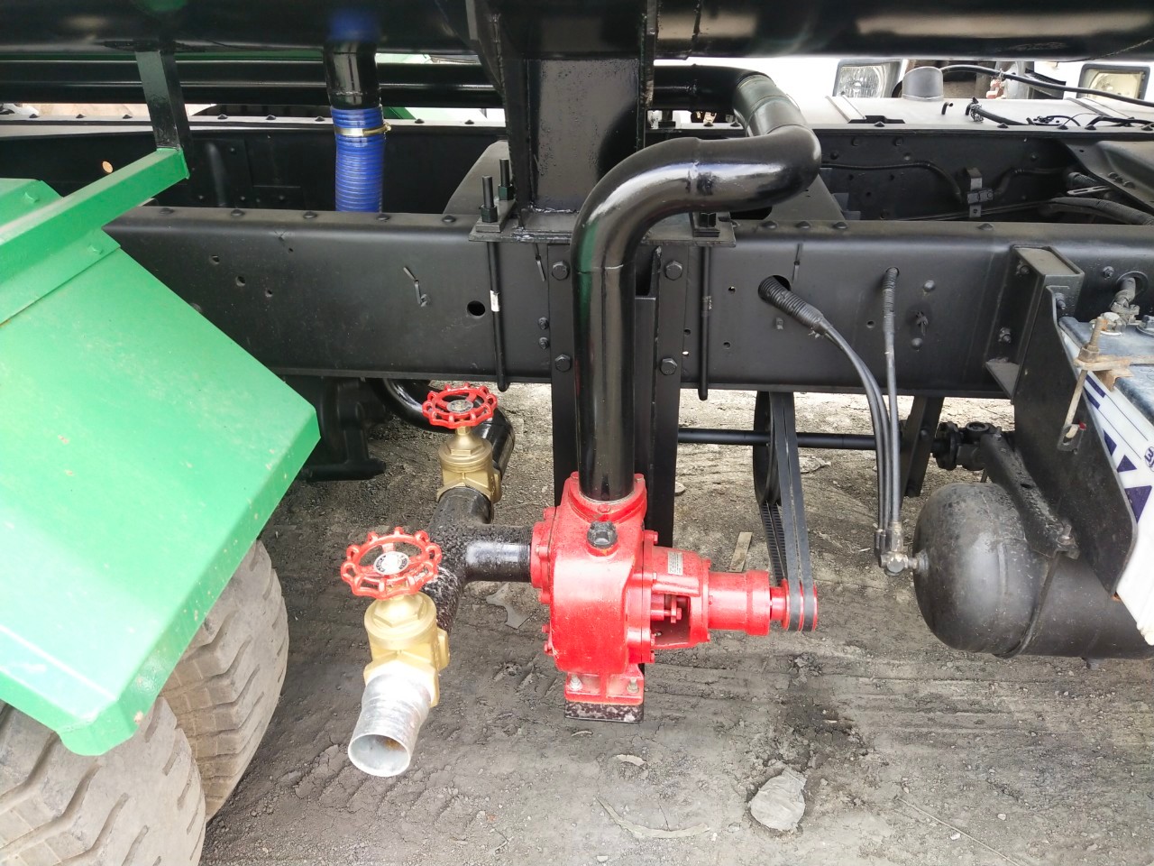 ISUZU FVZ240 ปี54 สิบล้อสองเพลาใส่แท๊งค์น้ำต่อใหม่