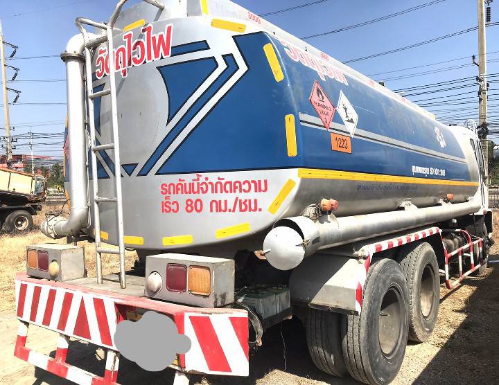09/12/63.ขายรถน้ำมันISUZU 195 เพลาเดียว 09/12/63.ขายรถน้ำมันISUZU 195 เพลาเดียว