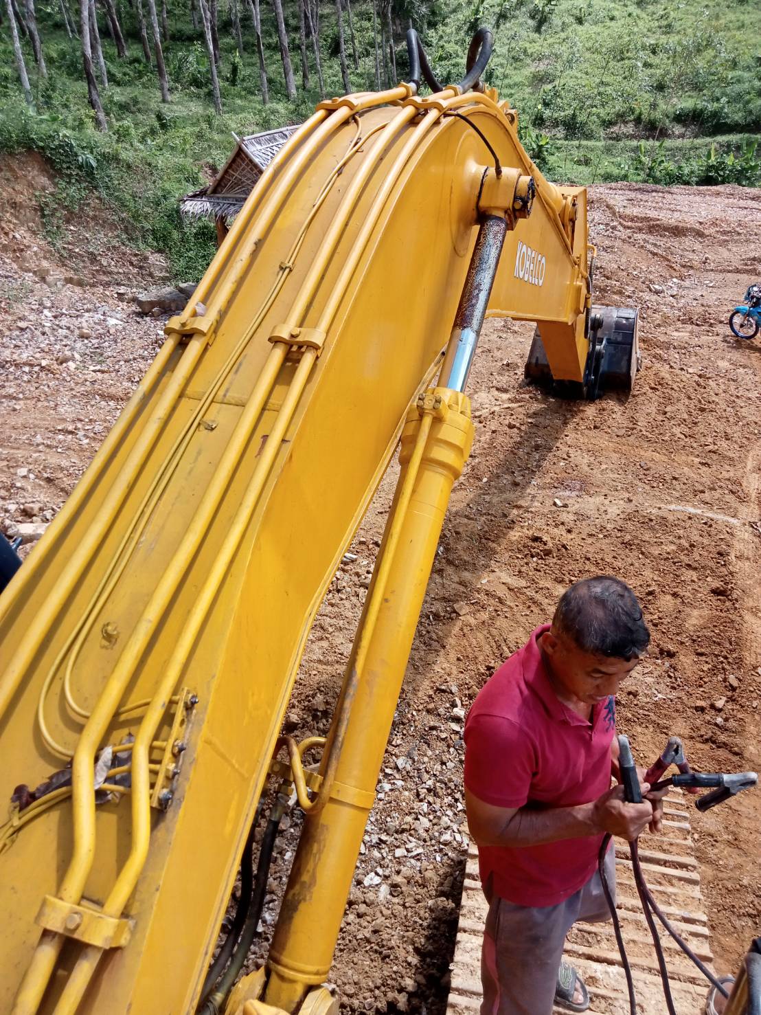 28/12/63.ขายKOBELCO SK220LC-/// เอกสารอินวอย