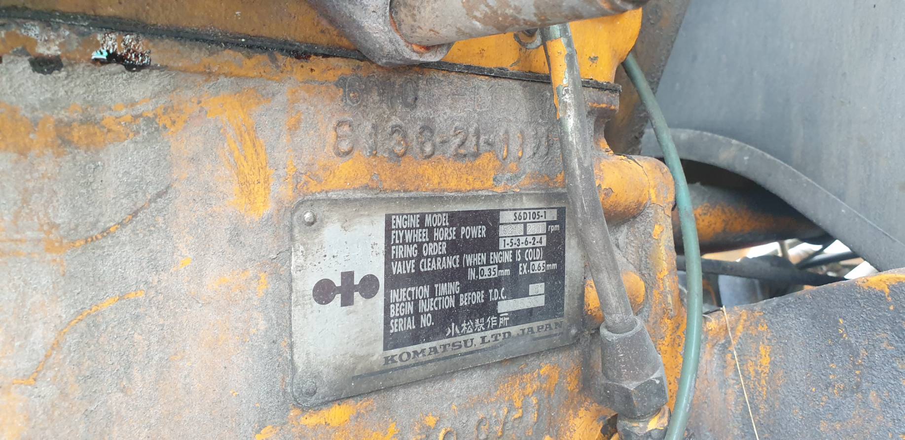 ขายรถตักล้อยางมือสอง KOMATSU530