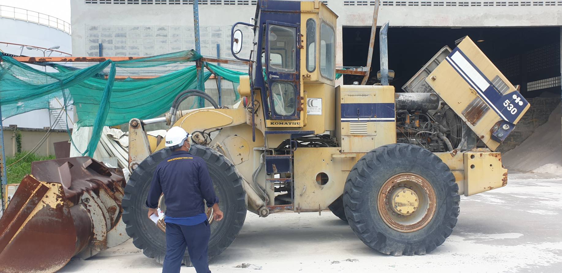ขายรถตักล้อยางมือสอง KOMATSU530