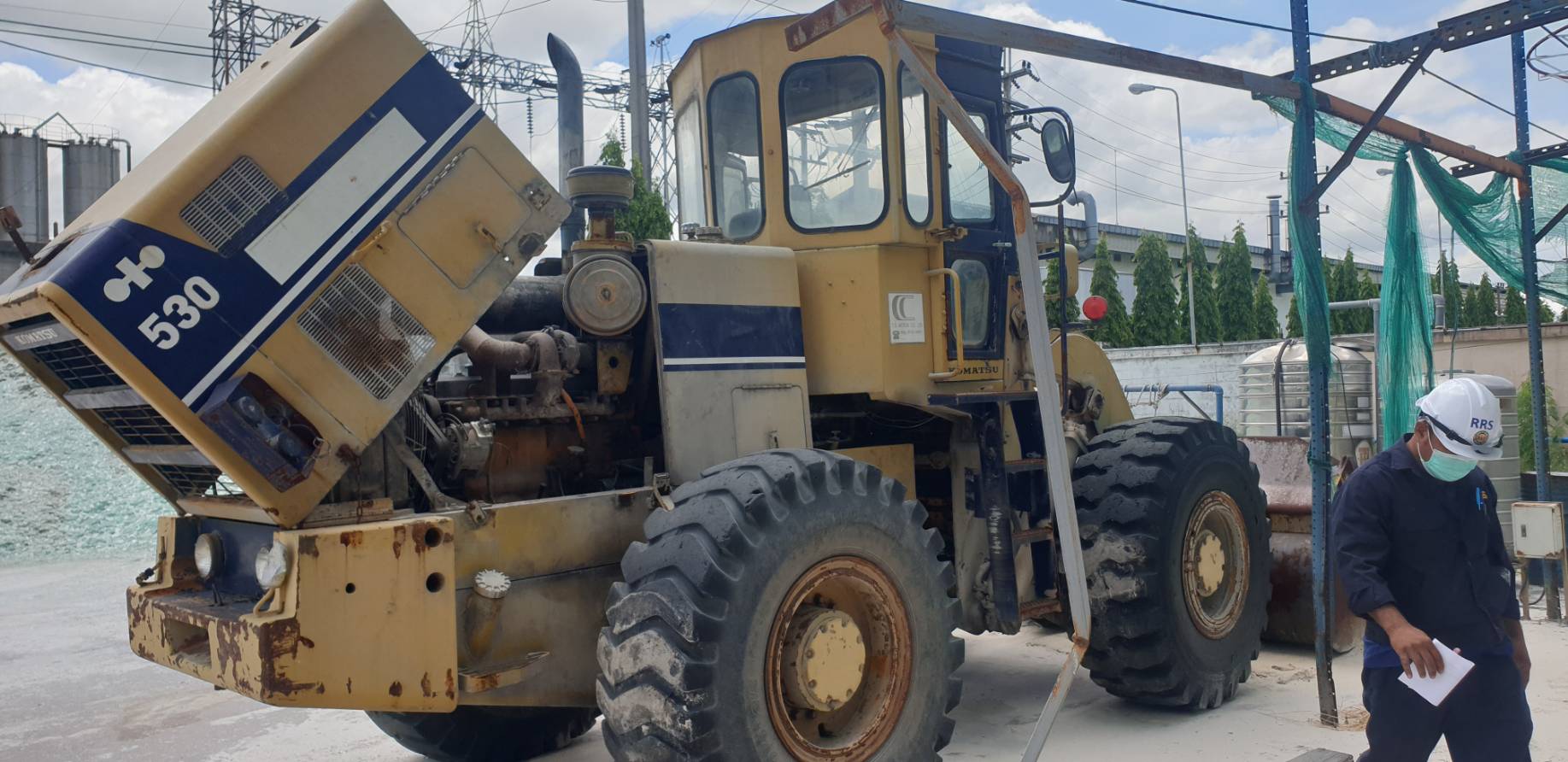 ขายรถตักล้อยางมือสอง KOMATSU530