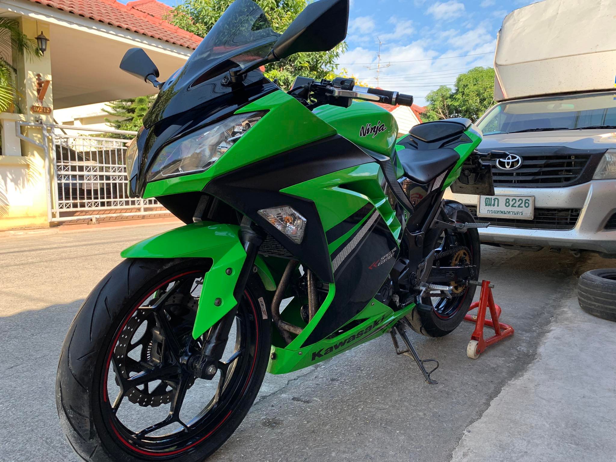 Kawasaki Ninja 300 ABS ปี 14  Speical Edition เขียว