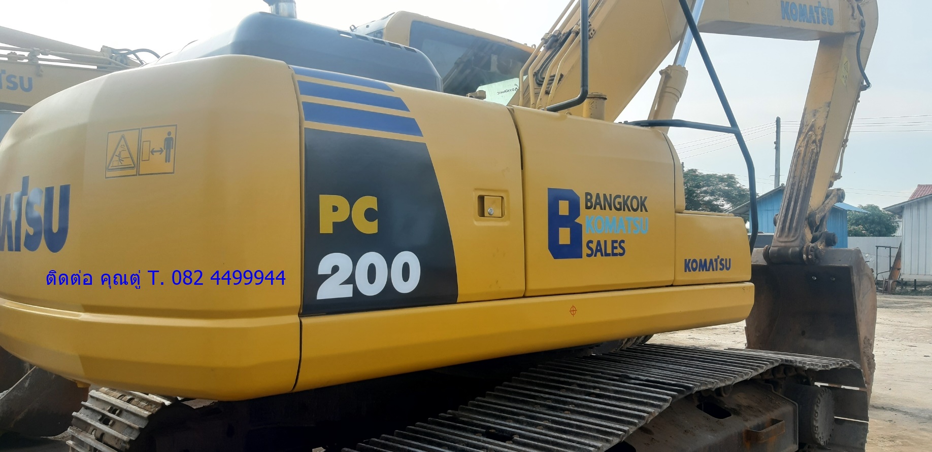 ขายรถแบคโฮ Komatsu PC 200 – 8 ขายรถแบคโฮ Komatsu PC 200 – 8