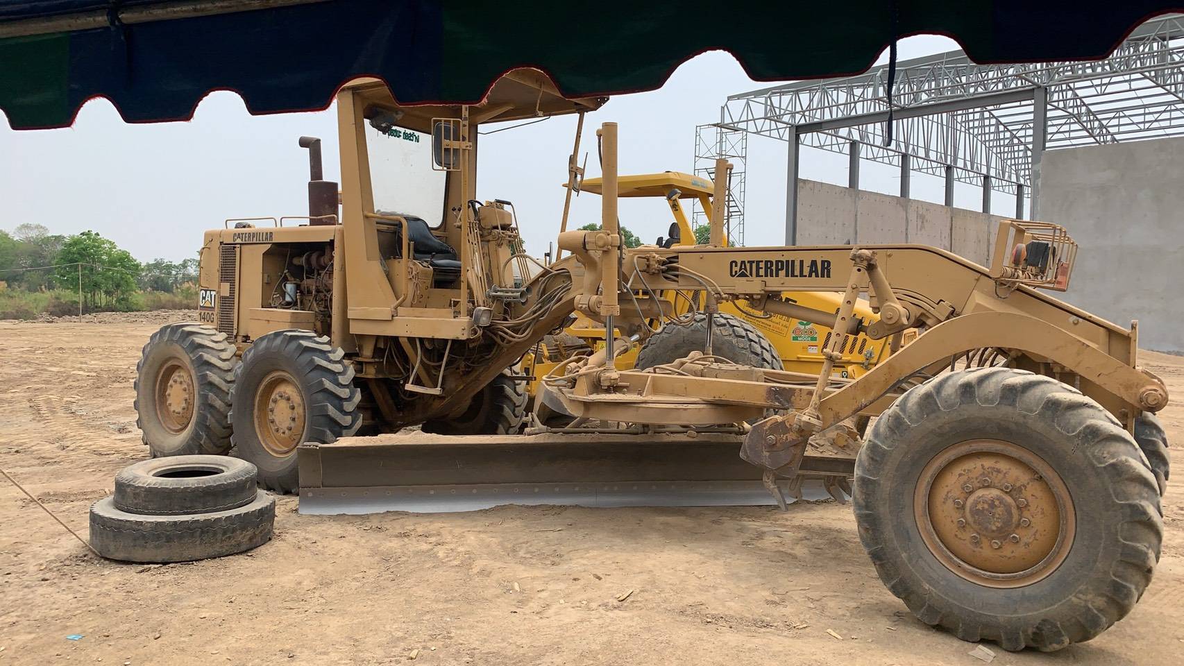 ขายรถเกรด CAT 140G เอรสารทะเบียน