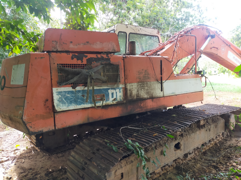 ขายรถแบคโฮ แดวูเอกสารทะเบียน