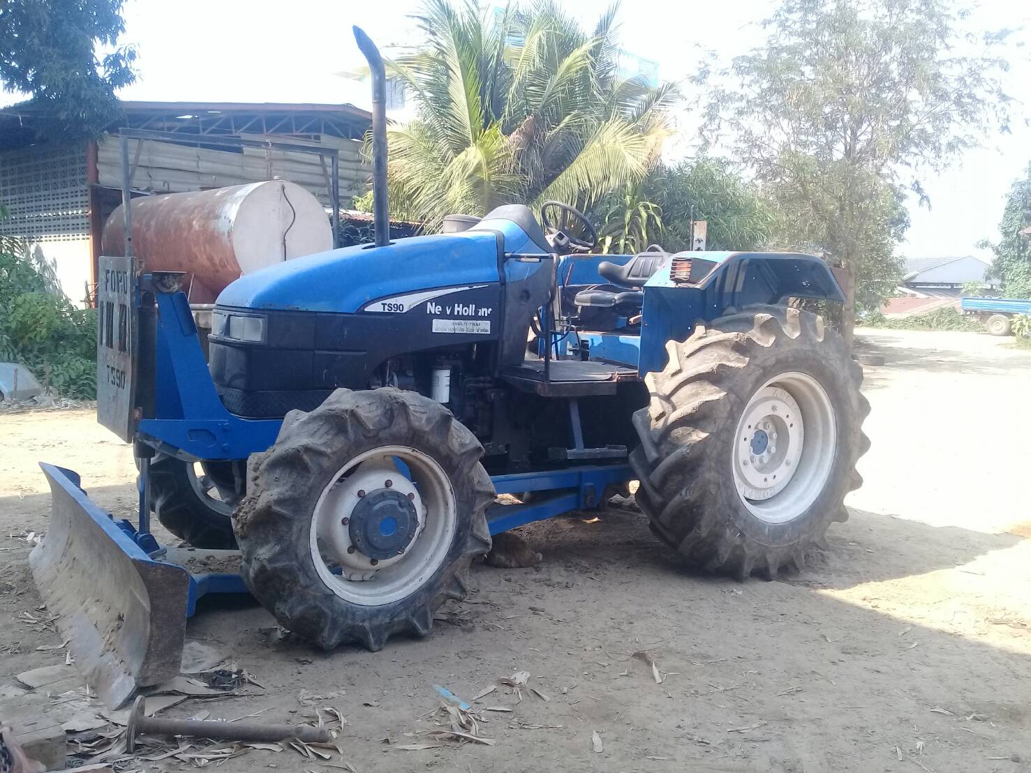 ขายรถไถ ford TS90เอกสารเล่มทะเบียน